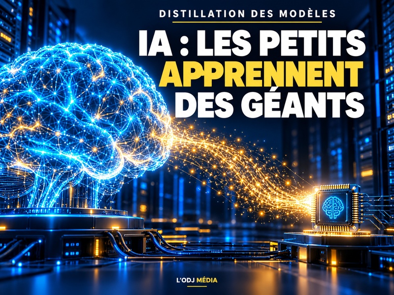 Distillation des modèles d’IA : comment les petits IA apprennent des géants IA