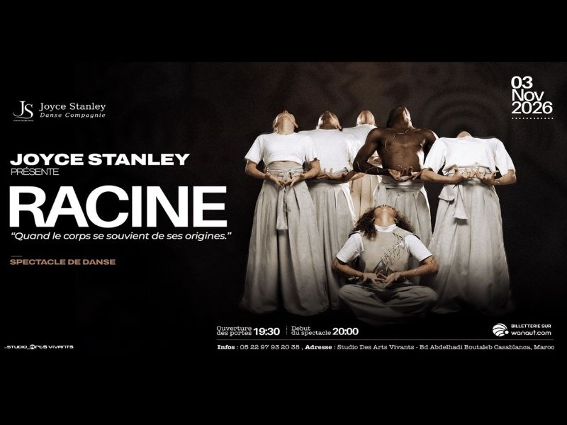 Casablanca : Joyce Stanley présente « RACINE », un spectacle entre danse et mémoire
