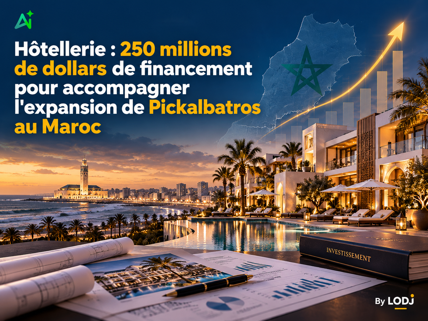 Hôtellerie : 250 millions de dollars de financement pour accompagner l'expansion de Pickalbatros au Maroc