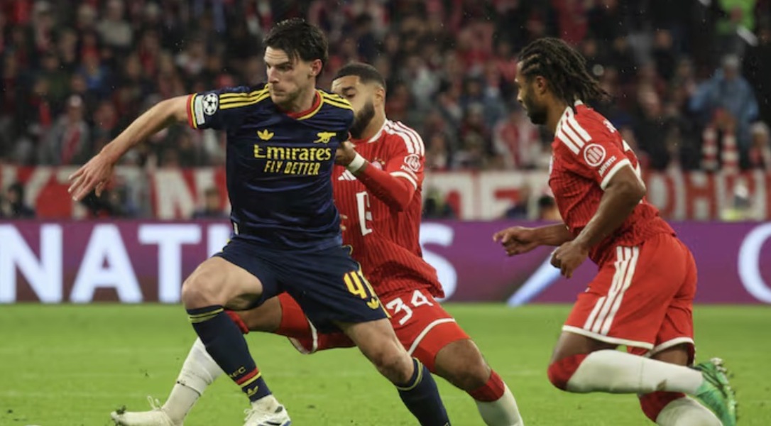 Ligue des champions : Arsenal arrache le nul face au Bayern Munich