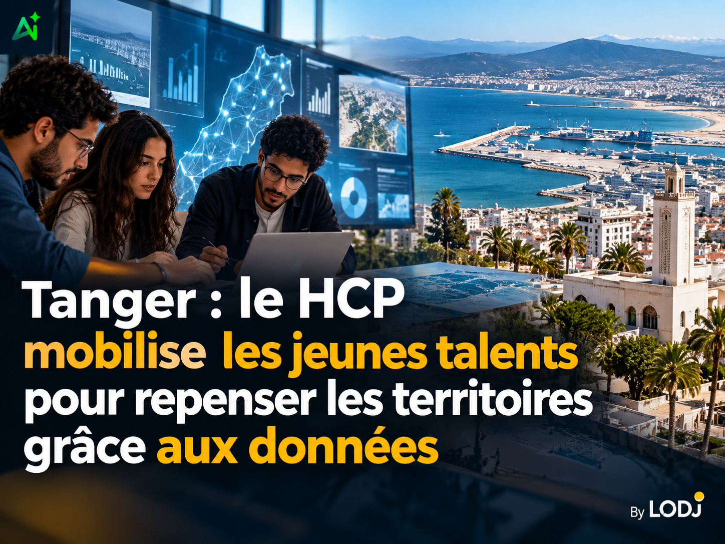 Tanger : le HCP mobilise les jeunes talents pour repenser les territoires grâce aux données