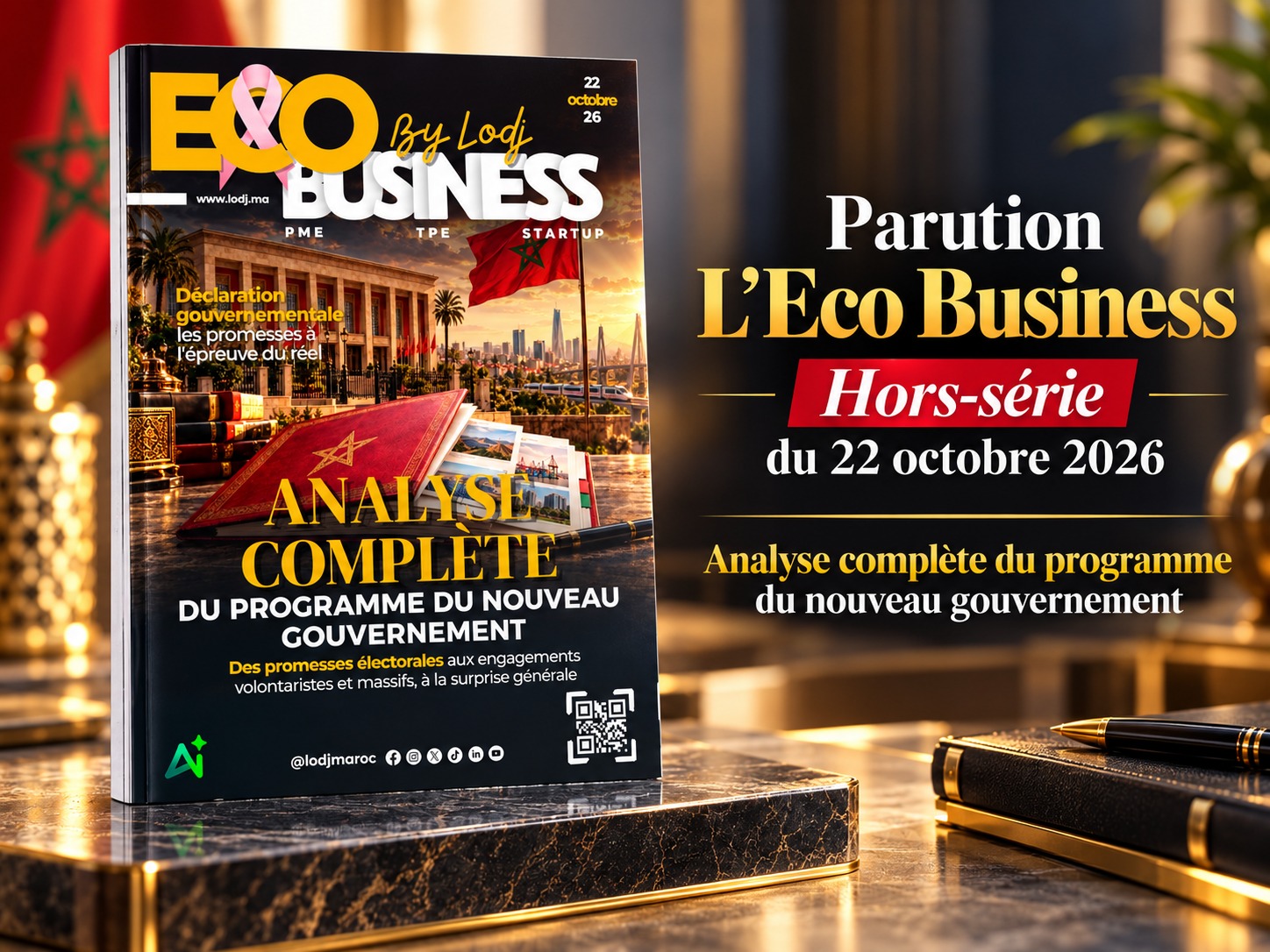 Parution L'Eco Business Hors-série du 22 octobre 2026