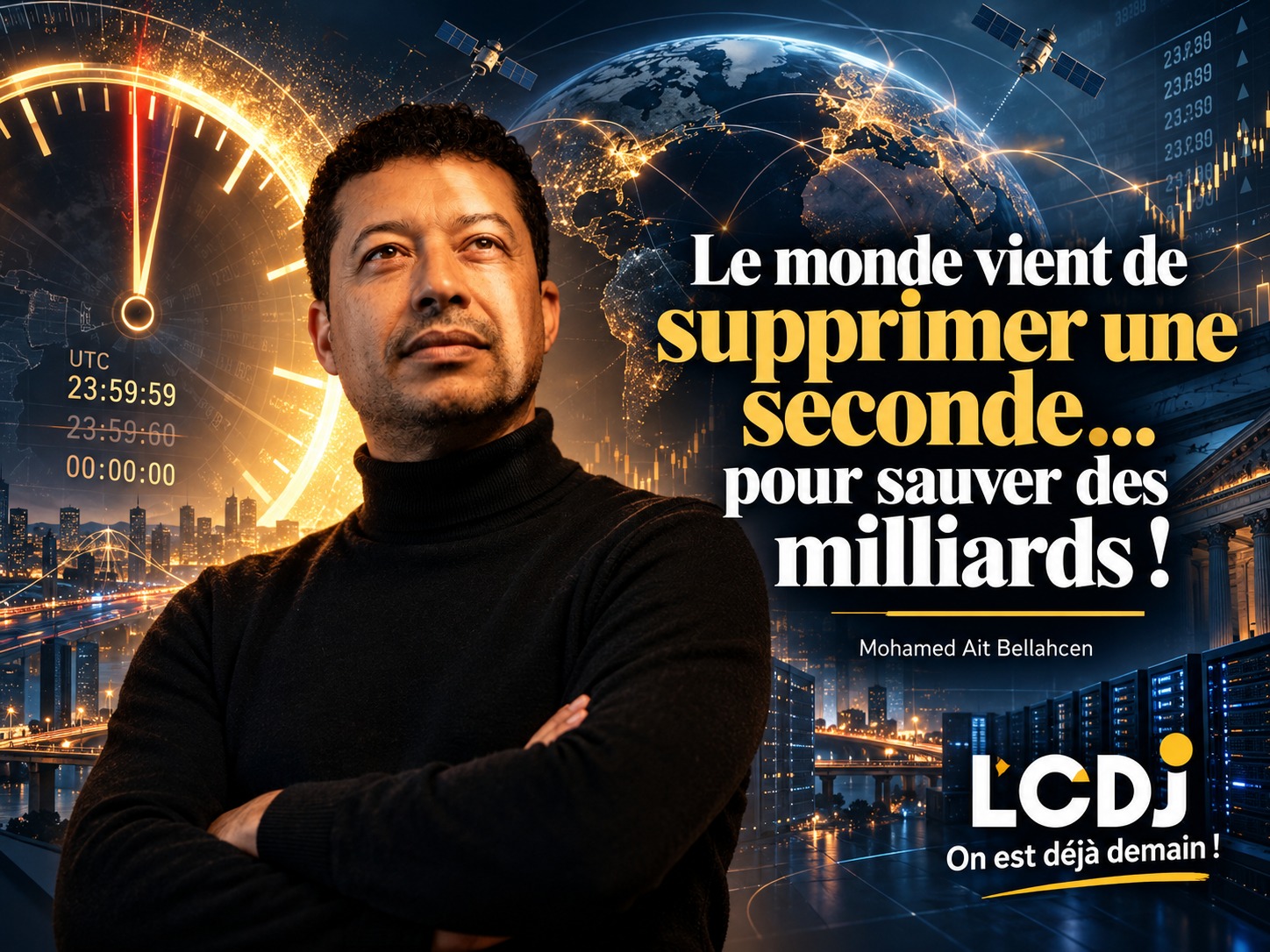 Le monde vient de supprimer une seconde… pour sauver des milliards !