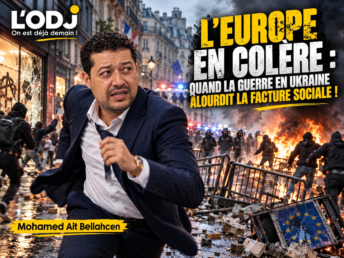 L’Europe en colère : quand la guerre en Ukraine alourdit la facture sociale !