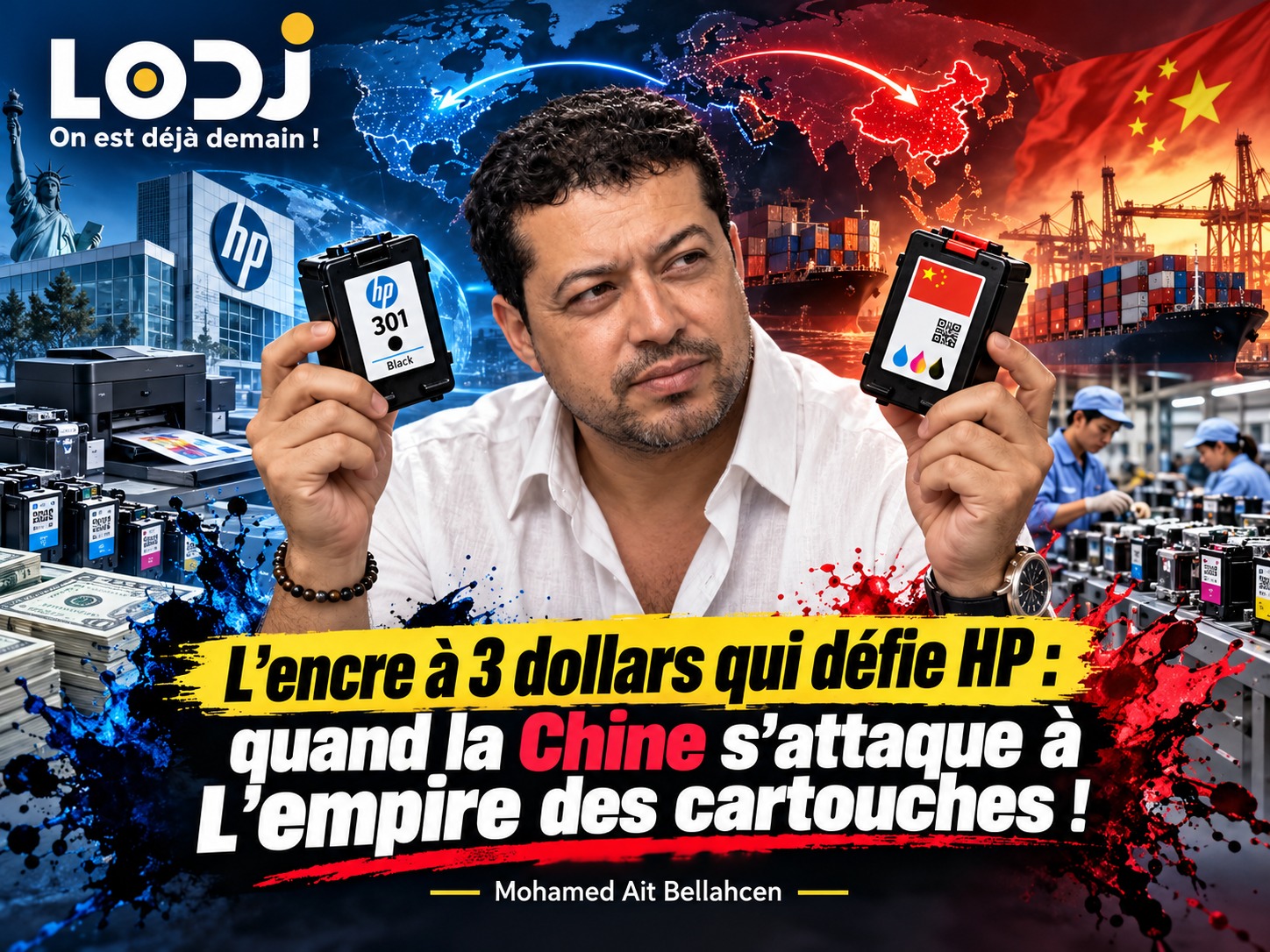 L'encre à 3 dollars qui défie HP : quand la Chine s'attaque à l'empire des cartouches !