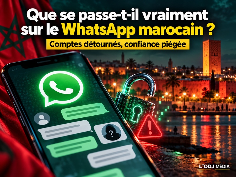 WhatsApp au Maroc :  Que sait-on réellement des comptes détournés et des messages frauduleux qui inquiètent les utilisateurs ?