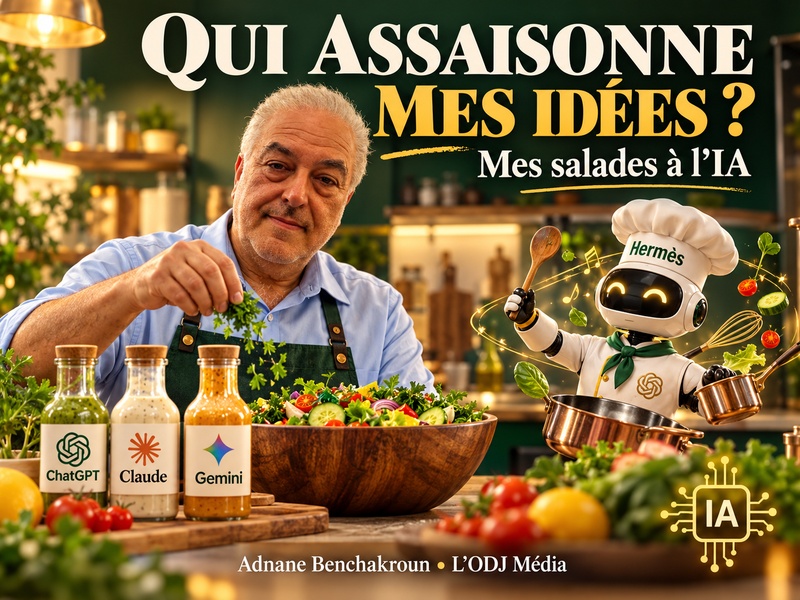 🎵 ​Qui assaisonne mes idées ? Mes salades à l’IA