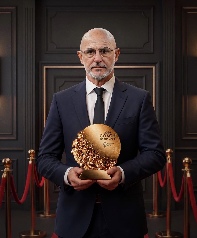 Ballon d’Or : Luis de la Fuente élu meilleur entraîneur