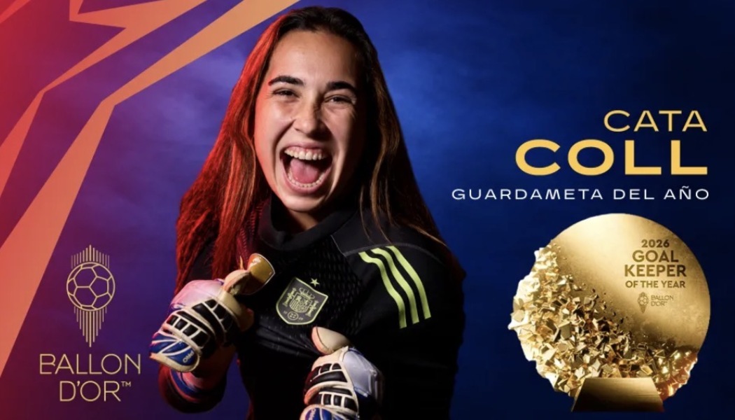 Ballon d’Or 2026 : Cata Coll sacrée meilleure gardienne du monde