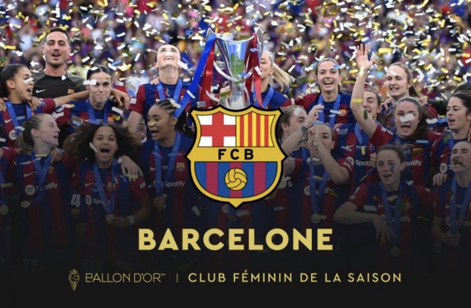 Ballon d’Or 2026 : le FC Barcelone sacré meilleur club féminin de l’année
