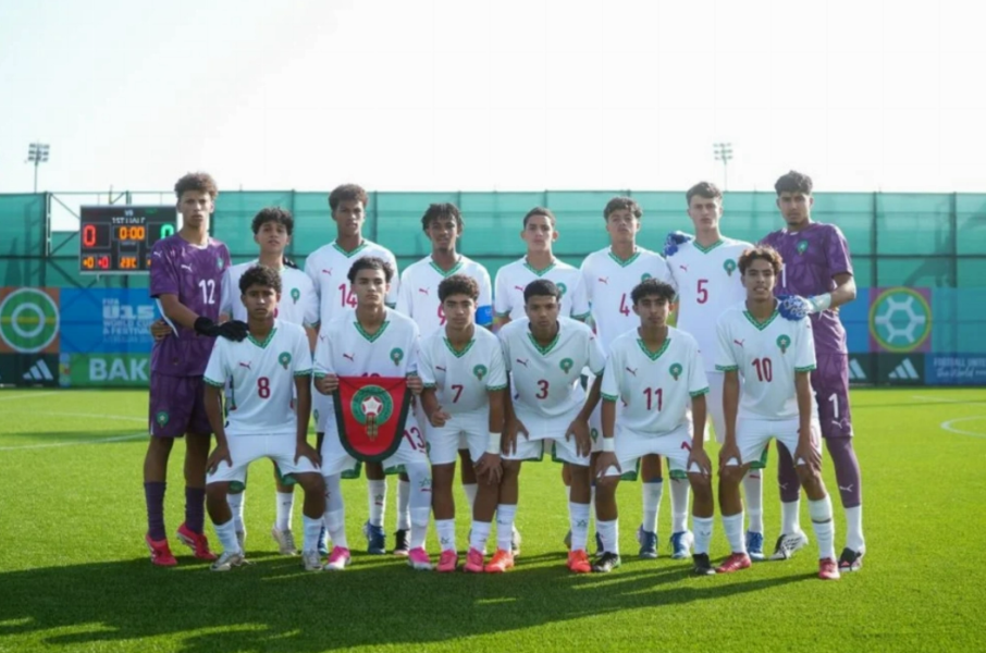 Mondial U15 : les Lionceaux de l’Atlas écrasent Curaçao (7-0)