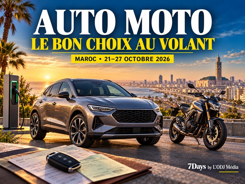 ​Auto Moto au Maroc : mieux choisir sa voiture avec 7Days