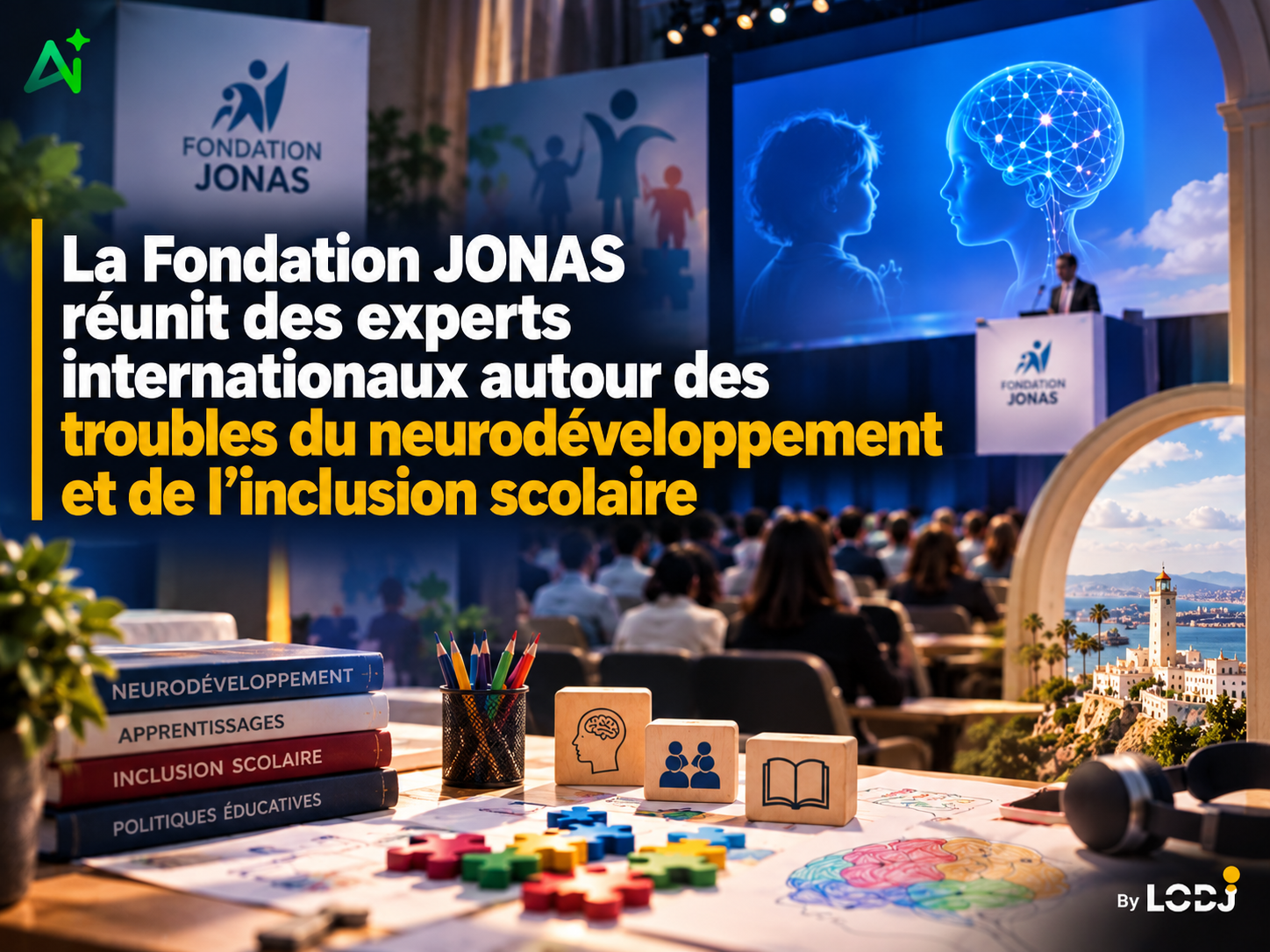 La Fondation JONAS réunit des experts internationaux autour des troubles du neurodéveloppement et de l’inclusion scolaire