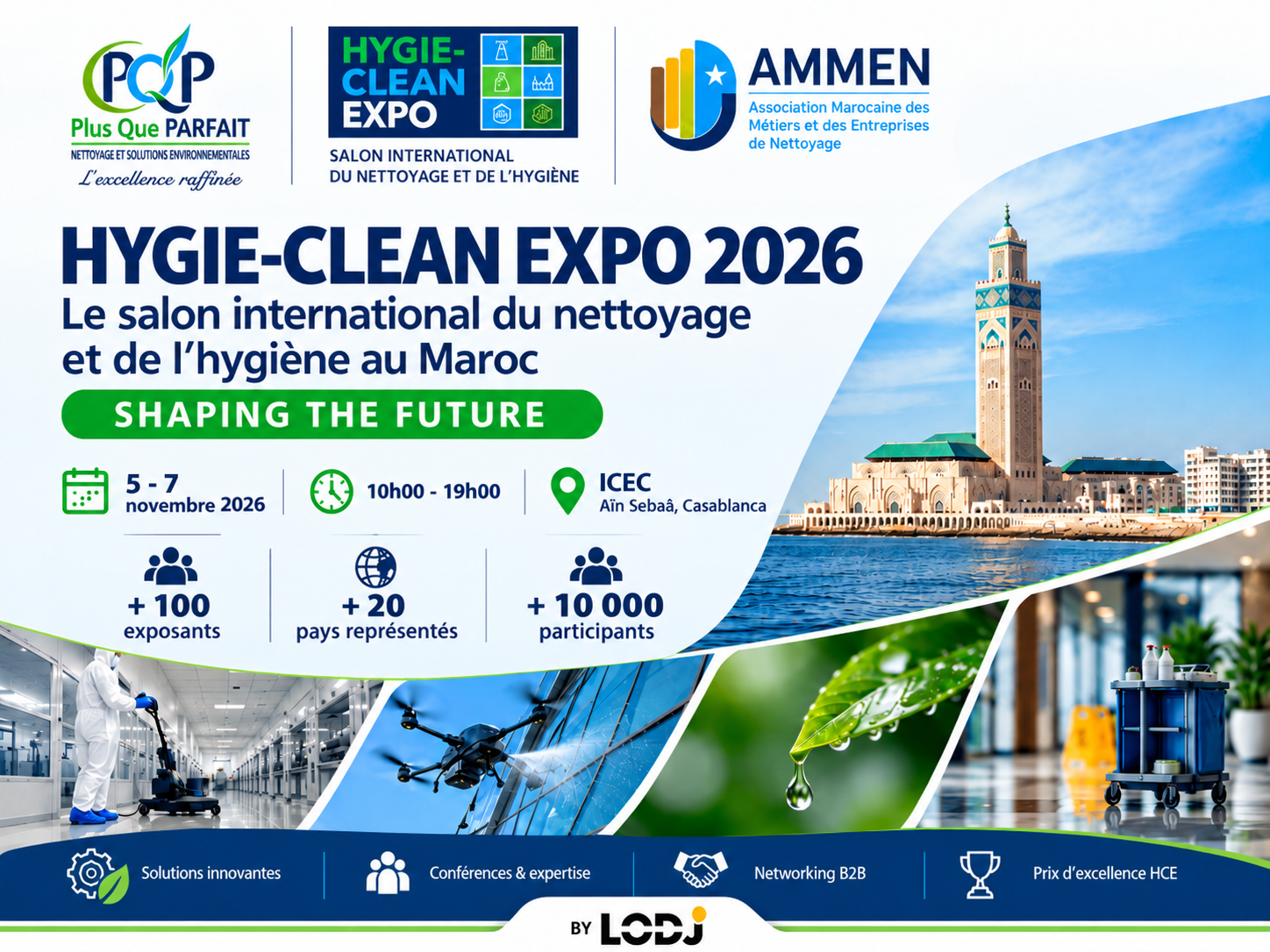 HYGIE-CLEAN Expo 2026 : Casablanca au cœur des nouveaux enjeux du nettoyage professionnel