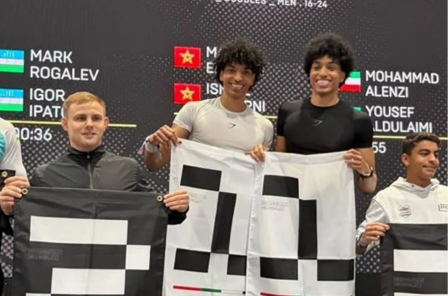 HYROX 2026 : les jumeaux El Guerrouni brillent à Abu Dhabi sous les couleurs marocaines