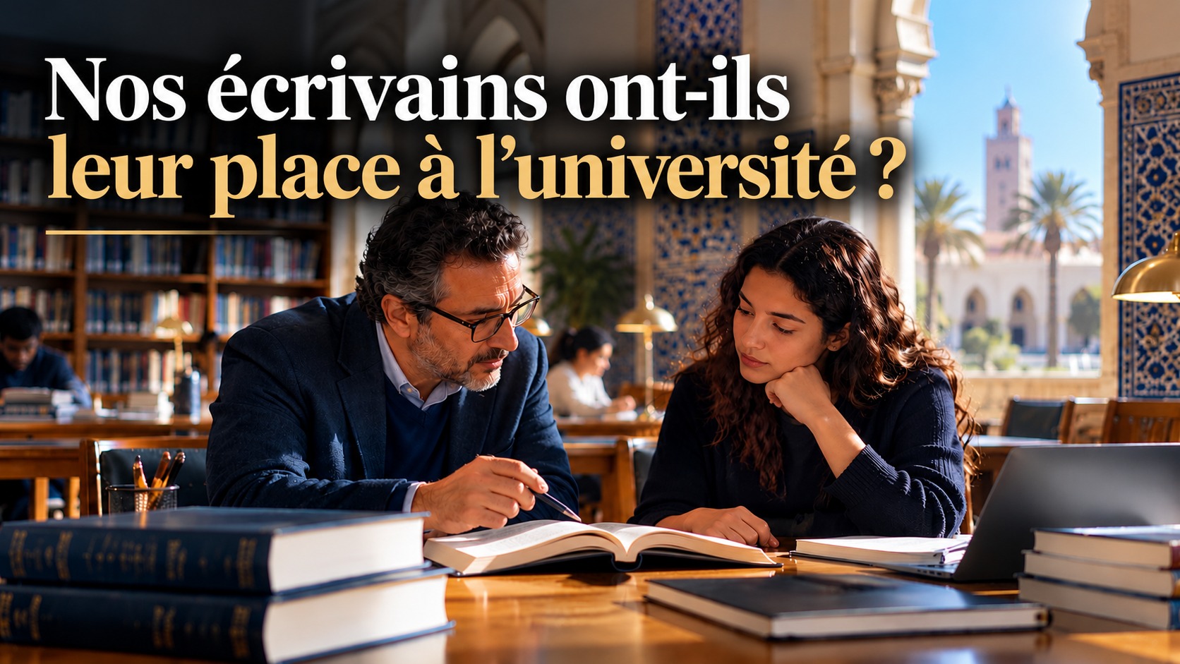  L’Atelier de l’écrivain : Nos écrivains ont-ils leur place à l’université ?