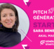 Pitch Génération StartUP reçoit Sara Benbrahim : Fondatrice de Akal Market
