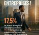 Une croissance de 17,5% du nombre de créations d'entreprises