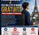 Examens des grandes écoles françaises : des billets d’avion gratuits pour les candidats marocains.