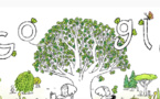 Google fête "The Earth Day" 2021  