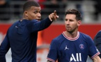 PSG  Mbappé brille, Messi patauge