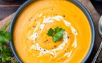 Recette Ramadan : Velouté de patate douce et carotte au lait de coco