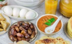 Ramadan : Un menu type pour manger sainement