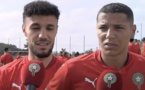 Lions de l'Atlas : Mazraoui et Harit heureux de retrouver la tannière