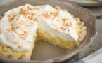 Tarte américaine à la noix de coco et à la crème