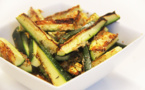 Frites de courgettes au parmesan