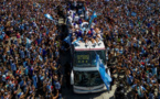 La parade des Argentins champions: historique, inoubliable... mais inachevée