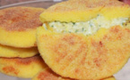 Recette Ramadan : Harcha au fromage et aux herbes
