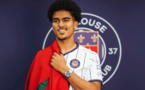 Zakaria Aboukhlal remporte la Coupe de France avec le FC Toulouse.