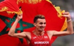 Soufiane Bekkali  champion du Monde du 3000 steeple pour la seconde fois
