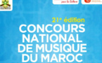 La 21è édition du Concours national de musique du Maroc, du 29 juin au 6 juillet à Rabat