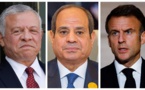L’appel de Macron, Al-Sissi et du roi Abdallah II pour un cessez-le-feu immédiat à Gaza