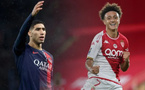 Hakimi et Ben Seghir élus meilleurs à leurs postes dans le onze-type de la mi-saison de Ligue 1