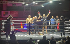 Othmane El Fekkaki sacré champion du monde AFSO PRO/K1 lors de la Nuit des Titans