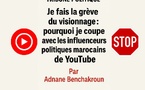  Je fais la grève du visionnage des YouTubeurs politiques