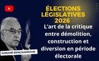[Vidéo] : L’art de la critique entre démolition, construction et diversion en période électorale