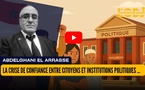 La crise de confiance entre citoyens et institutions politiques au Maroc