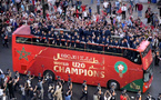 Accueil triomphal à Rabat pour les champions du monde U20 marocains