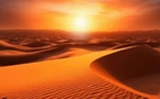 Levée de soleil saharien d'Octobre 2025