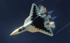 La Russie présente son chasseur Su-57 au salon de Dubaï
