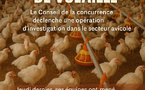 Visite et saisie inopinée auprès de cinq entités du secteur avicole