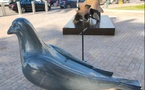 Paloma, une sculpture monumentale rejoint le parvis du MMVI et fait vibrer l’art dans la ville