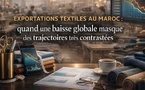 Exportations textiles au Maroc : quand une baisse globale masque des trajectoires très contrastées