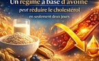 Un régime à base d’avoine peut réduire le cholestérol en seulement deux jours.