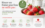 Rincer ses fraises sous l’eau ne suffit pas : cette méthode permettrait d’éliminer davantage de résidus.