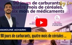 [vidéo] : 90 jours de carburants, quatre mois de céréales, six mois de médicaments